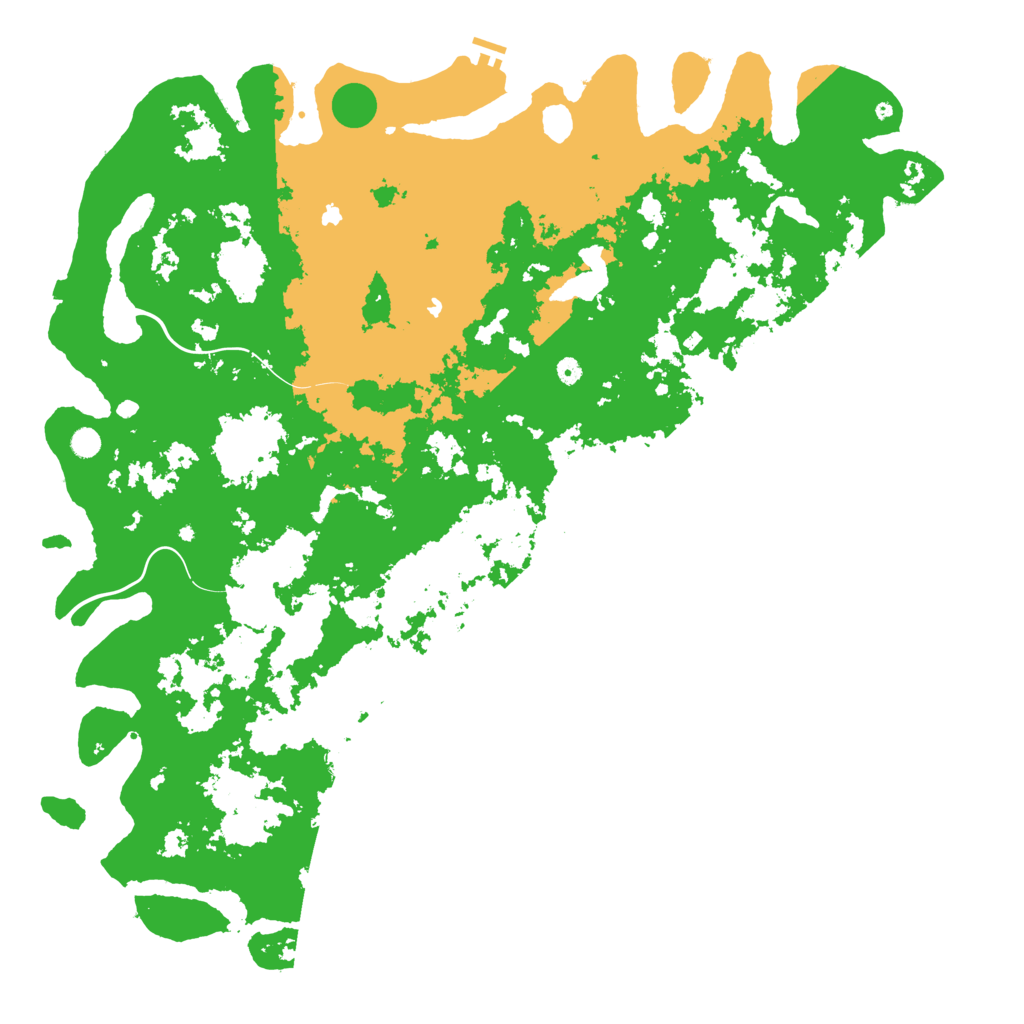 Biome Rust Map: Procedural Map, Size: 6000, Seed: 325
