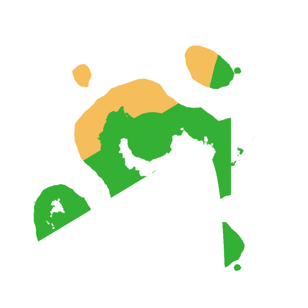 Biome Rust Map: Procedural Map, Size: 1800, Seed: 12344