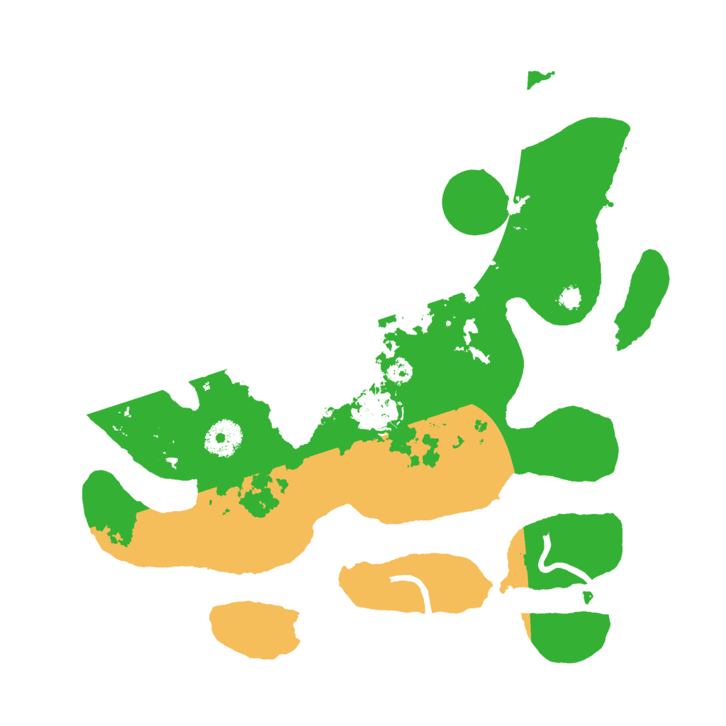 Biome Rust Map: Procedural Map, Size: 3000, Seed: 156661674