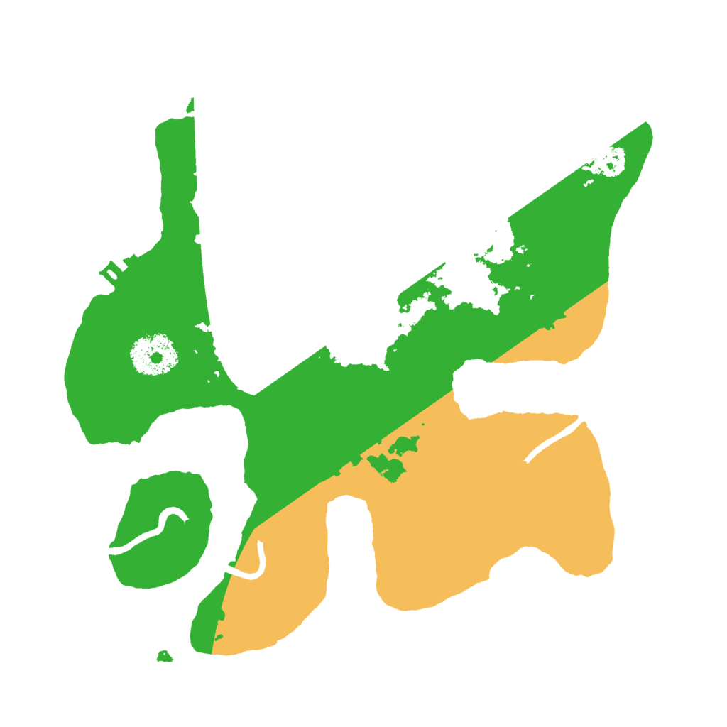Biome Rust Map: Procedural Map, Size: 2500, Seed: 1785199276