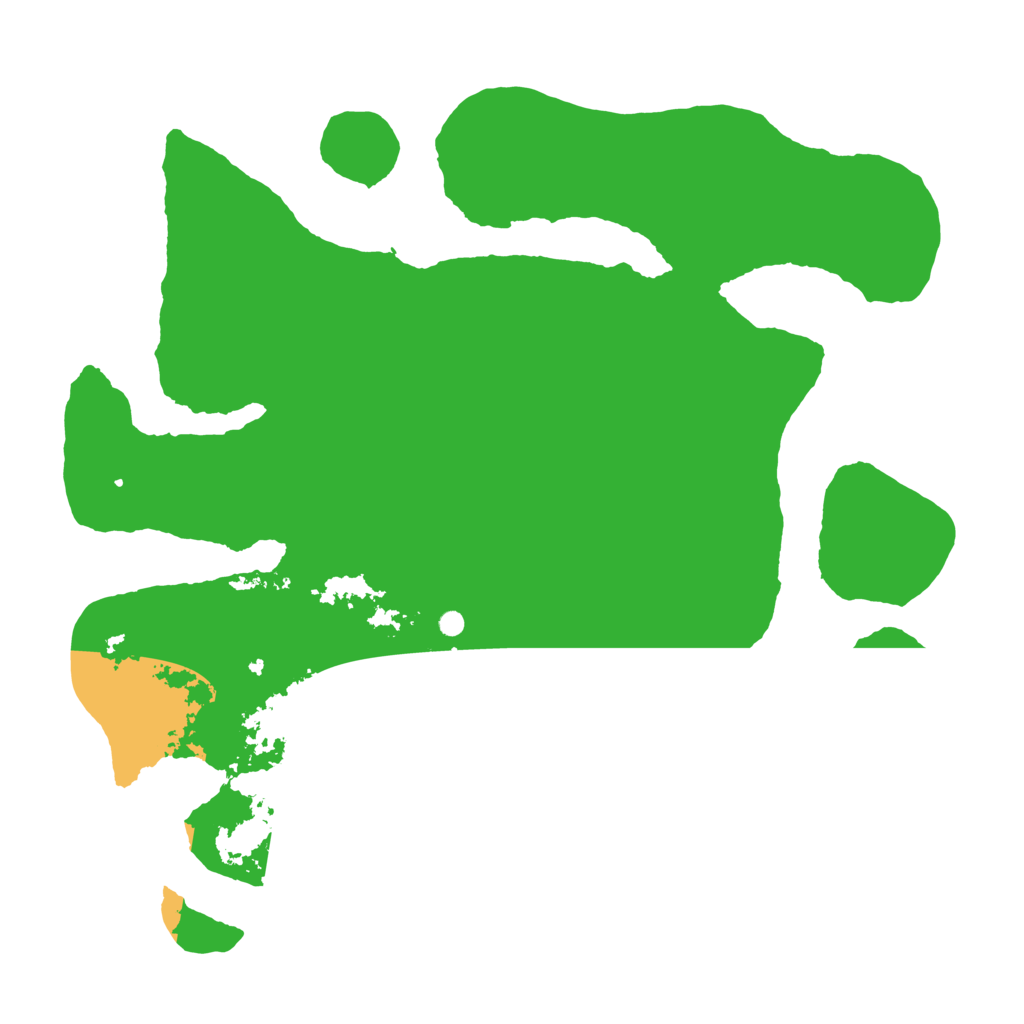 Biome Rust Map: Barren, Size: 3600, Seed: 887351