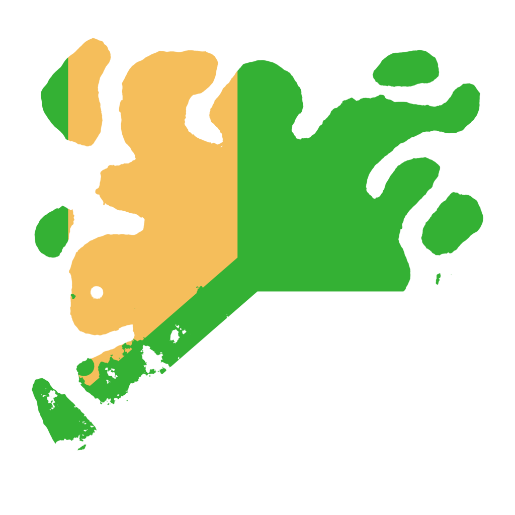 Biome Rust Map: Barren, Size: 3600, Seed: 405762