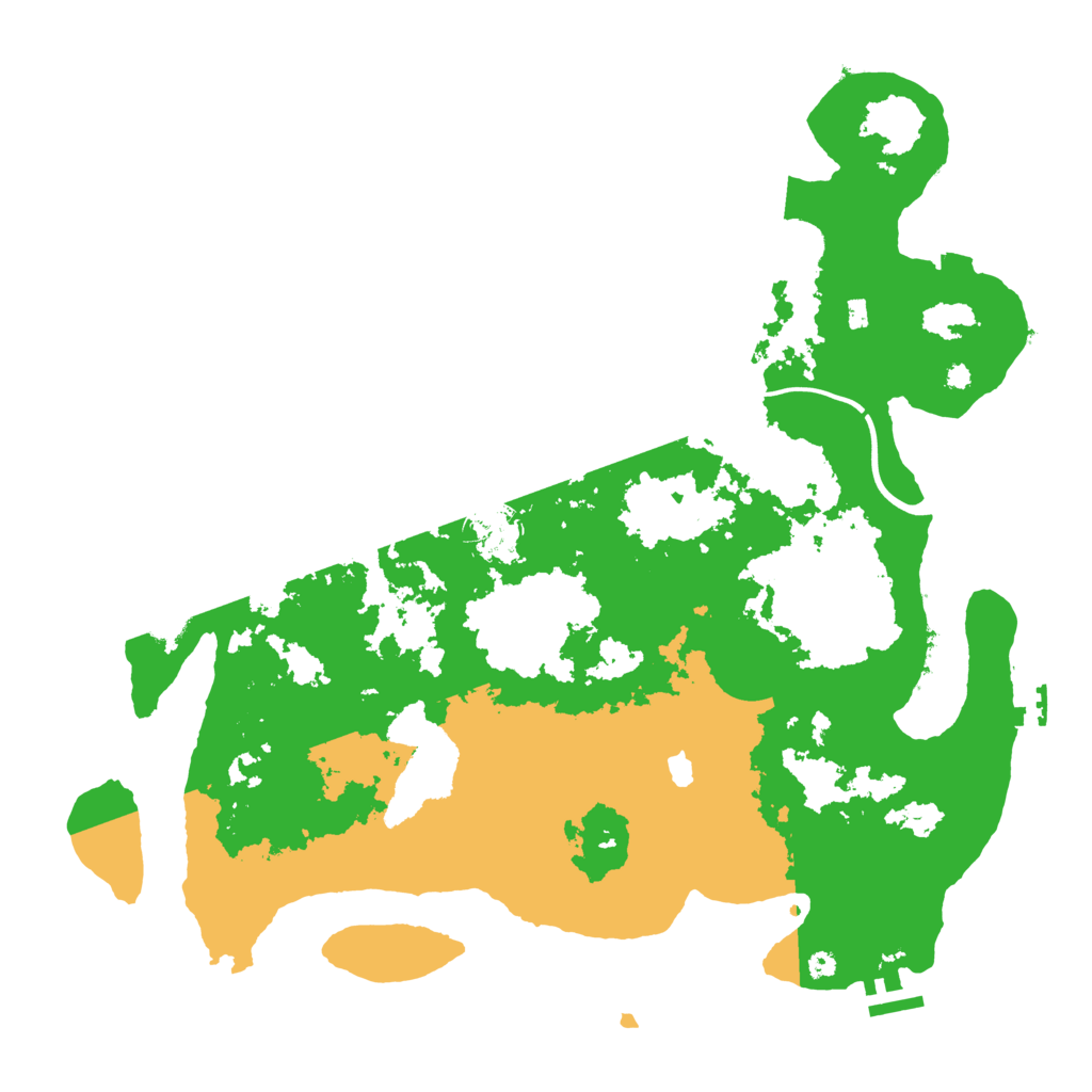 Biome Rust Map: Procedural Map, Size: 4000, Seed: 161353395