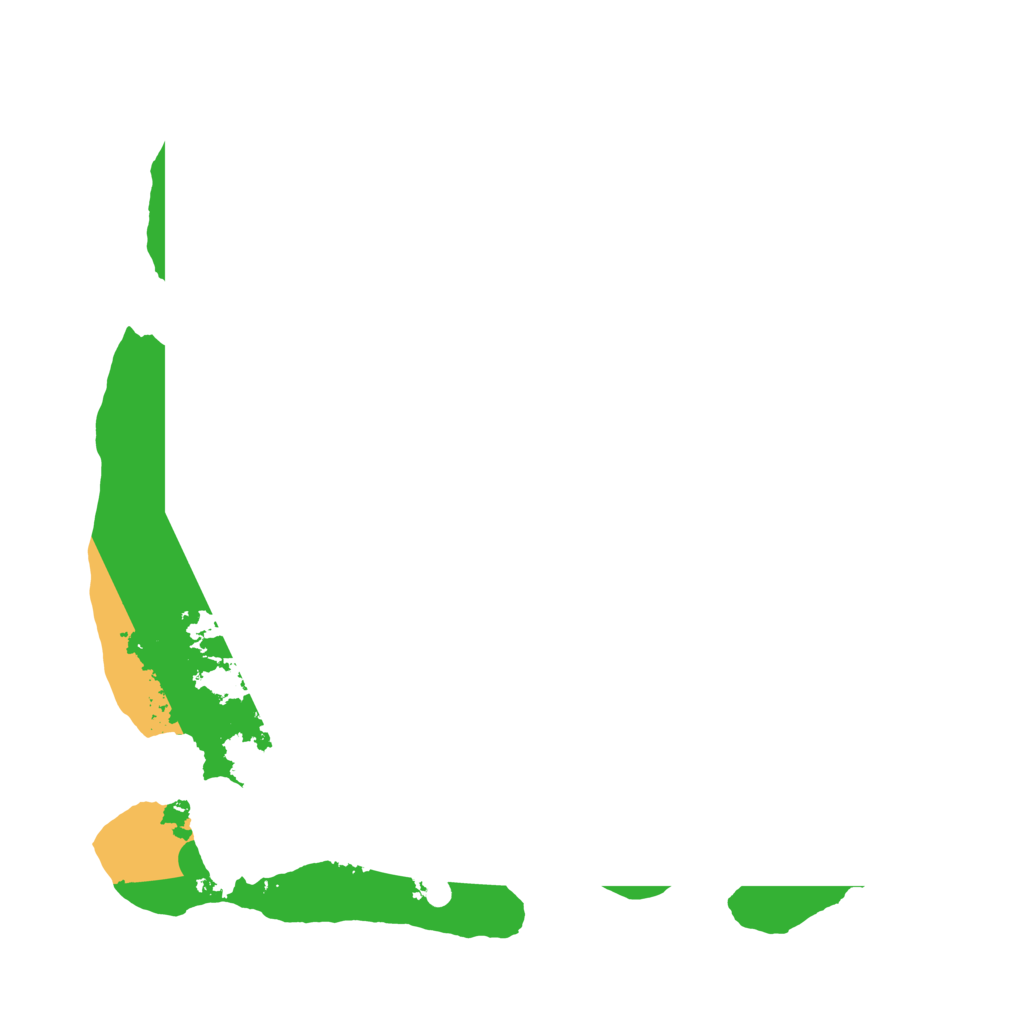 Biome Rust Map: Barren, Size: 3600, Seed: 564258