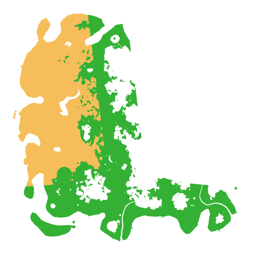 Biome Rust Map: Procedural Map, Size: 4500, Seed: 941108