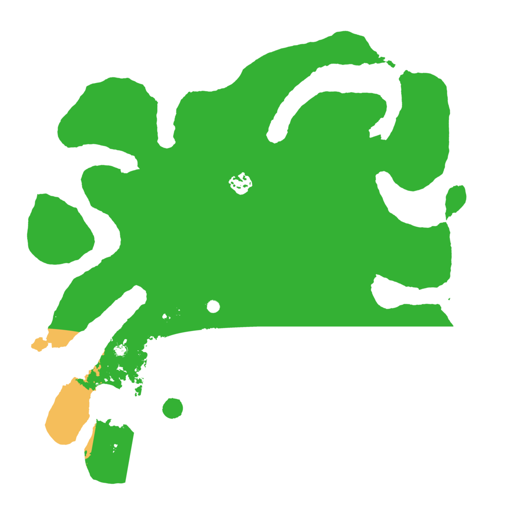 Biome Rust Map: Barren, Size: 3600, Seed: 787967