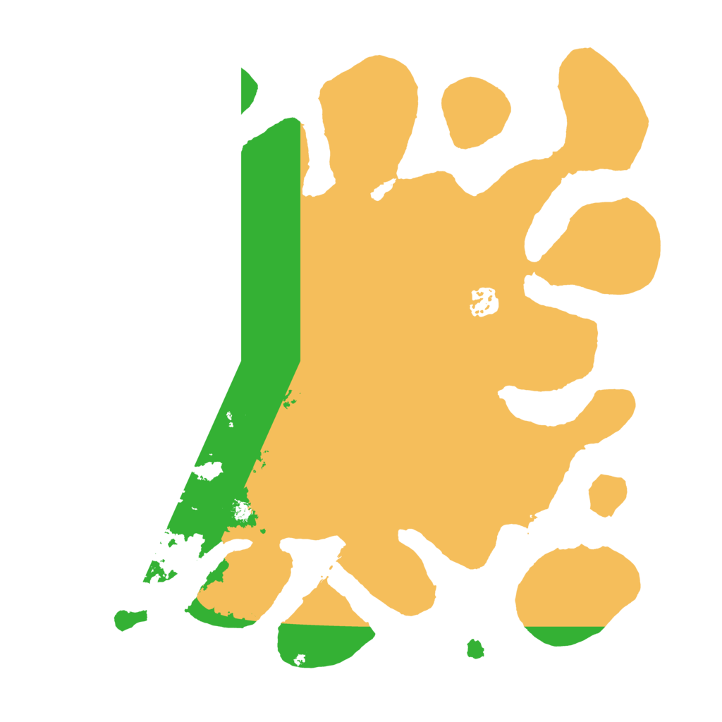 Biome Rust Map: Barren, Size: 3600, Seed: 441155