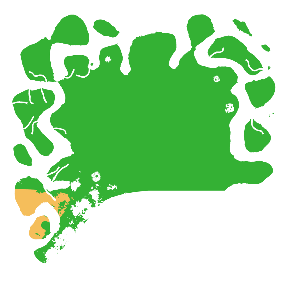 Biome Rust Map: Procedural Map, Size: 4750, Seed: 23605574