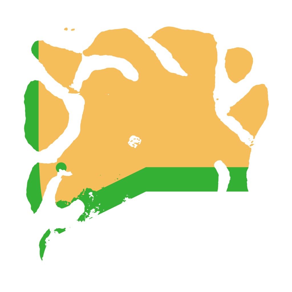 Biome Rust Map: Barren, Size: 3600, Seed: 820291