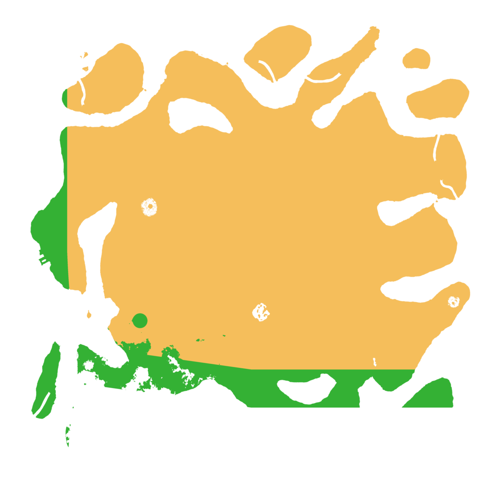 Biome Rust Map: Procedural Map, Size: 4500, Seed: 280075