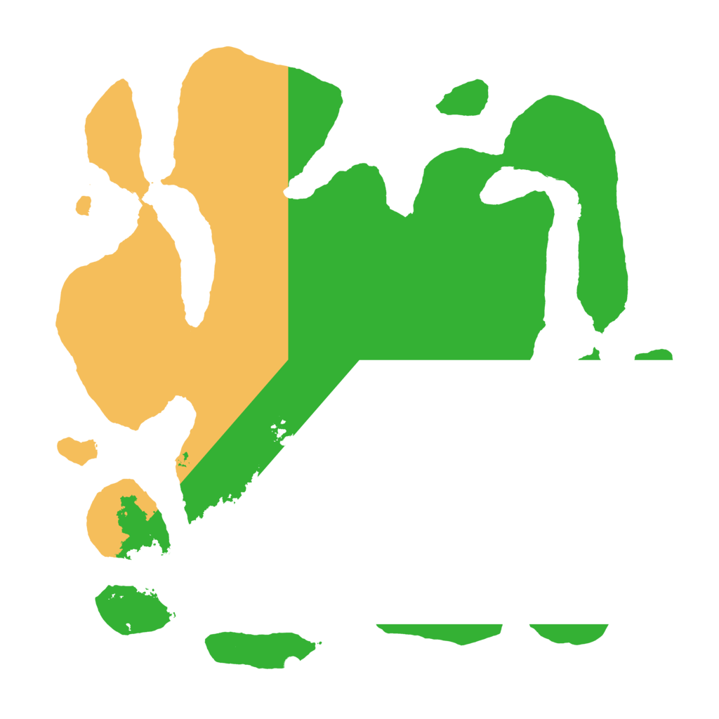 Biome Rust Map: Barren, Size: 3600, Seed: 196918