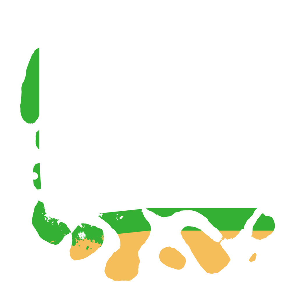 Biome Rust Map: Barren, Size: 3600, Seed: 414517