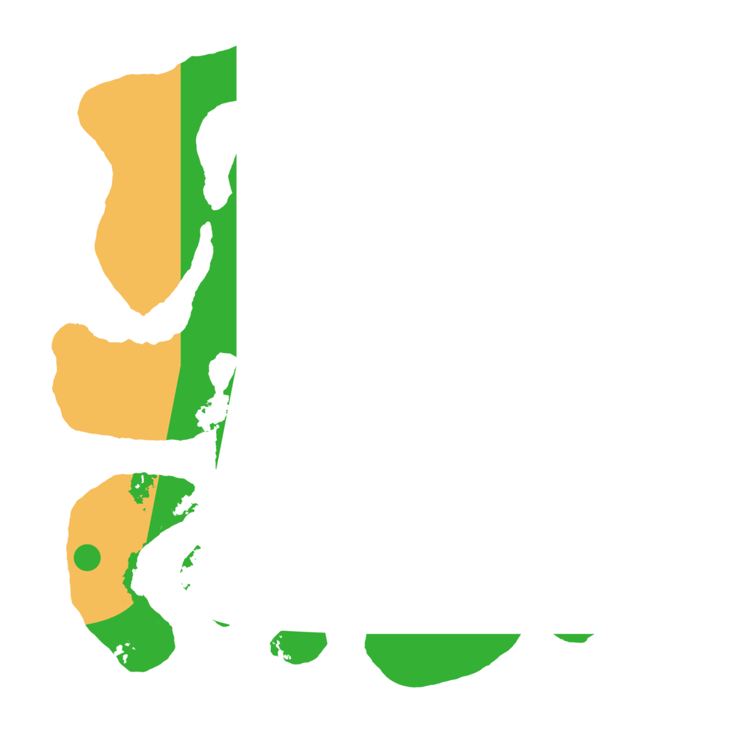 Biome Rust Map: Barren, Size: 3600, Seed: 703203