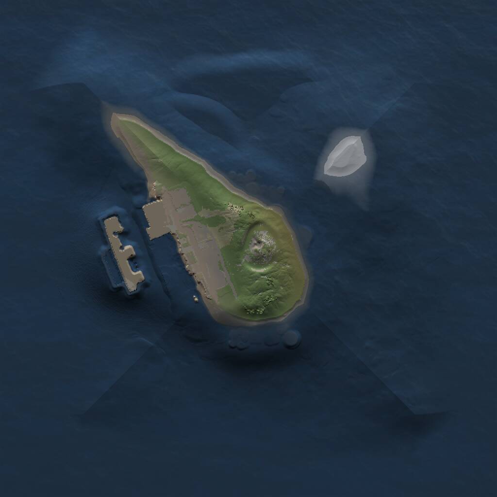 Rust Map: Procedural Map, Size: 1000, Seed: 621893755, 2 Monuments