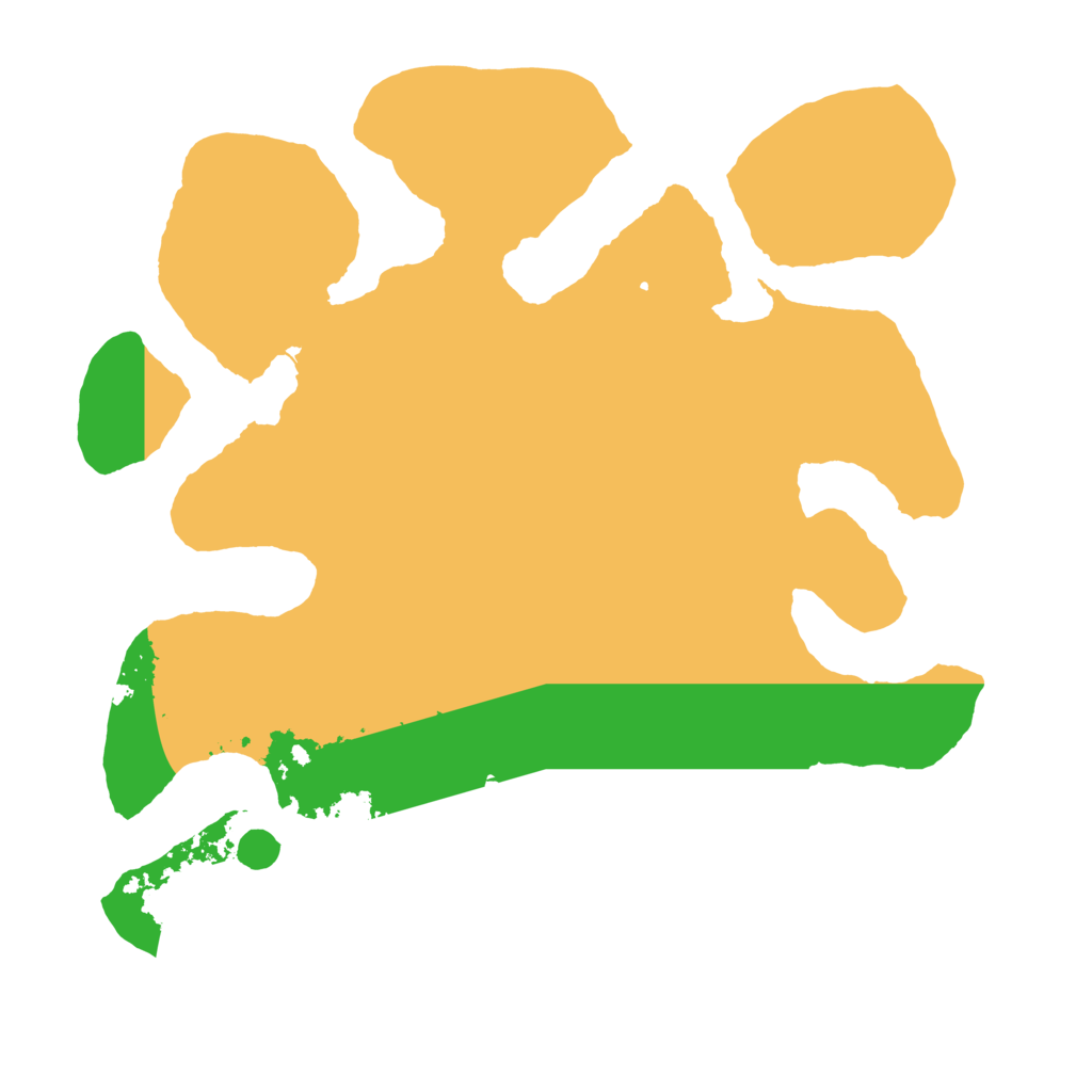 Biome Rust Map: Barren, Size: 3600, Seed: 352244