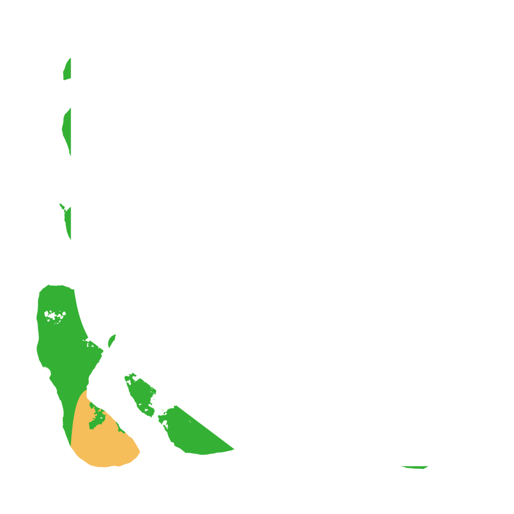 Biome Rust Map: Barren, Size: 3600, Seed: 494722