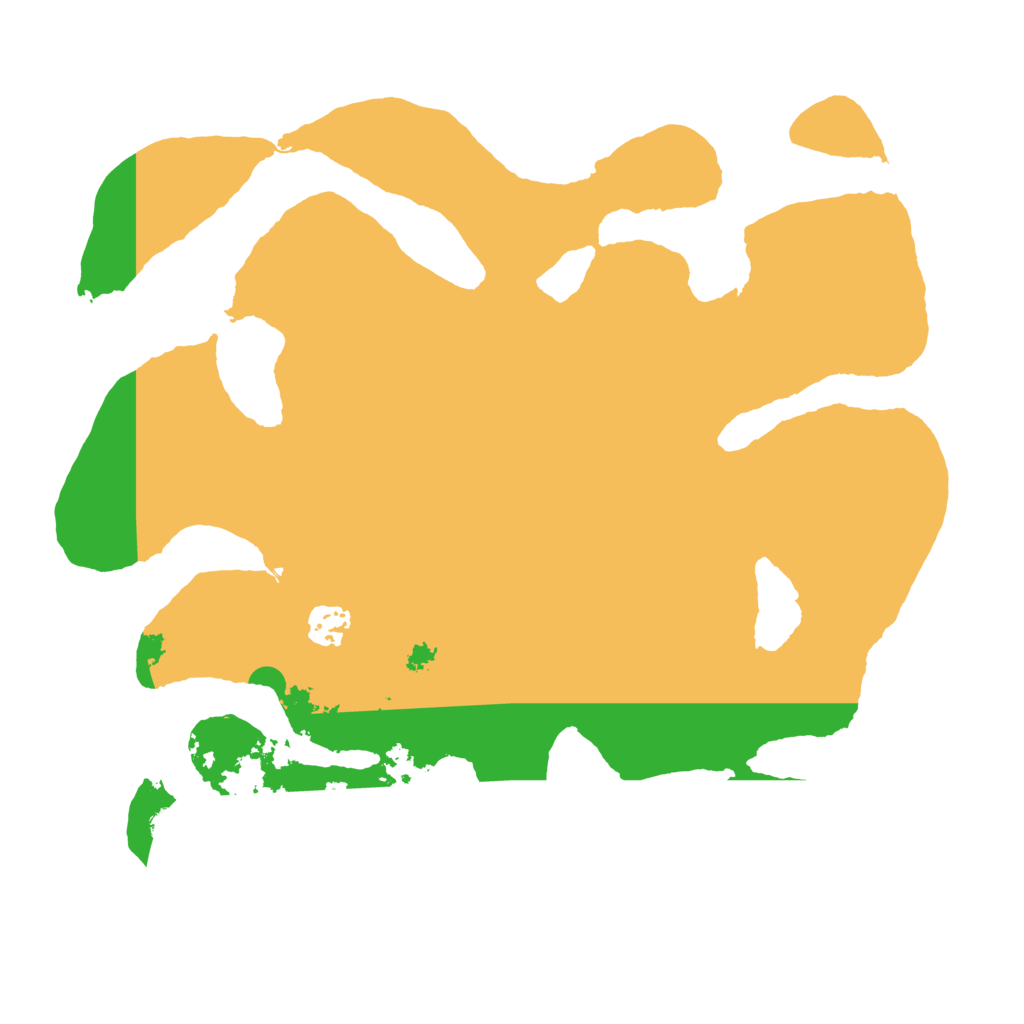 Biome Rust Map: Barren, Size: 3600, Seed: 711731