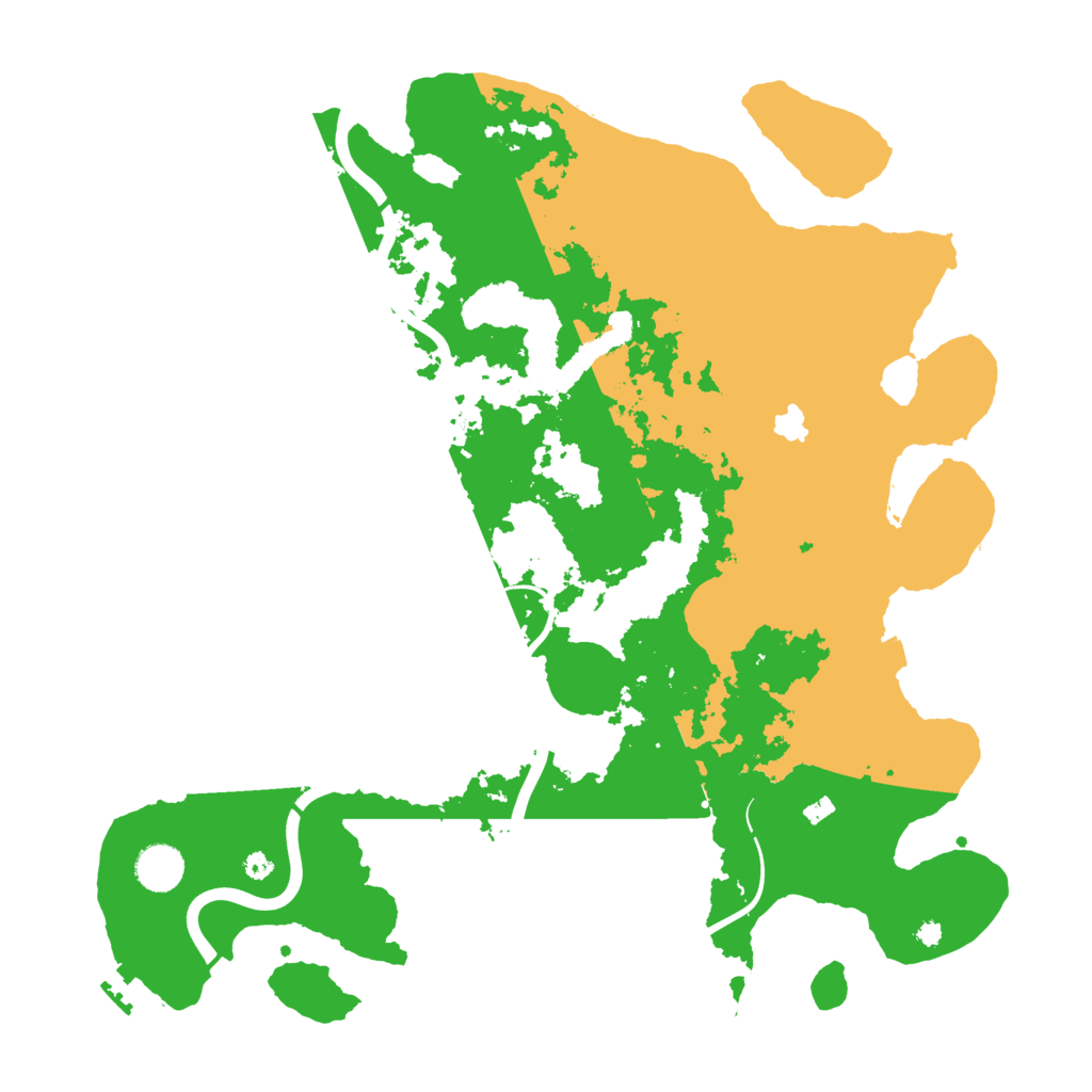 Biome Rust Map: Procedural Map, Size: 4000, Seed: 1811016448