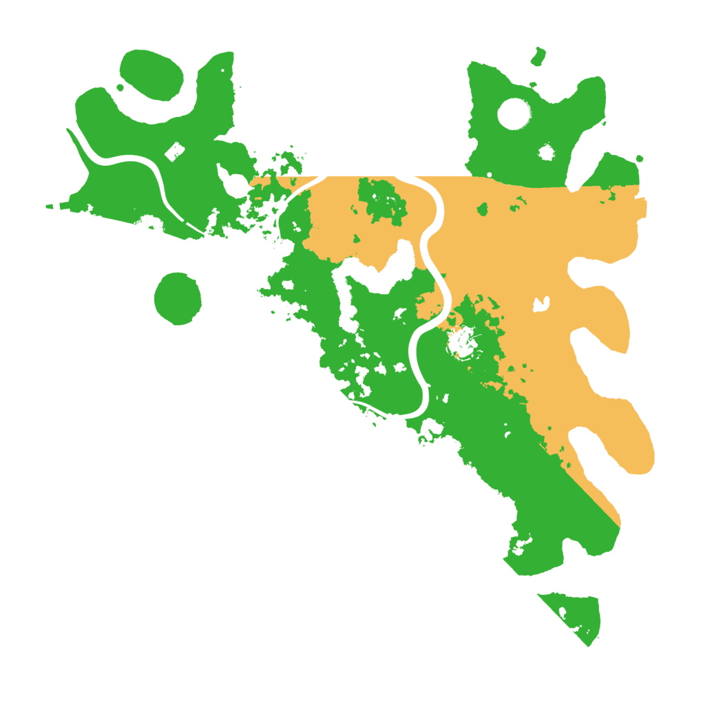 Biome Rust Map: Procedural Map, Size: 4000, Seed: 1298650524