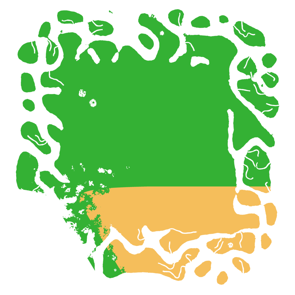 Biome Rust Map: Procedural Map, Size: 6000, Seed: 12602720
