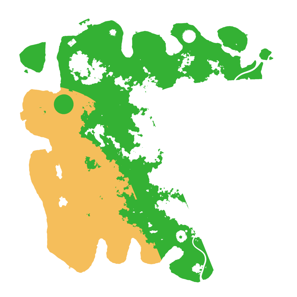 Biome Rust Map: Procedural Map, Size: 4000, Seed: 1752746284