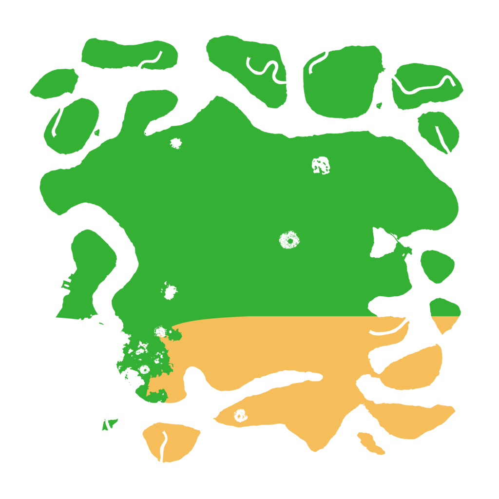 Biome Rust Map: Procedural Map, Size: 4000, Seed: 2097