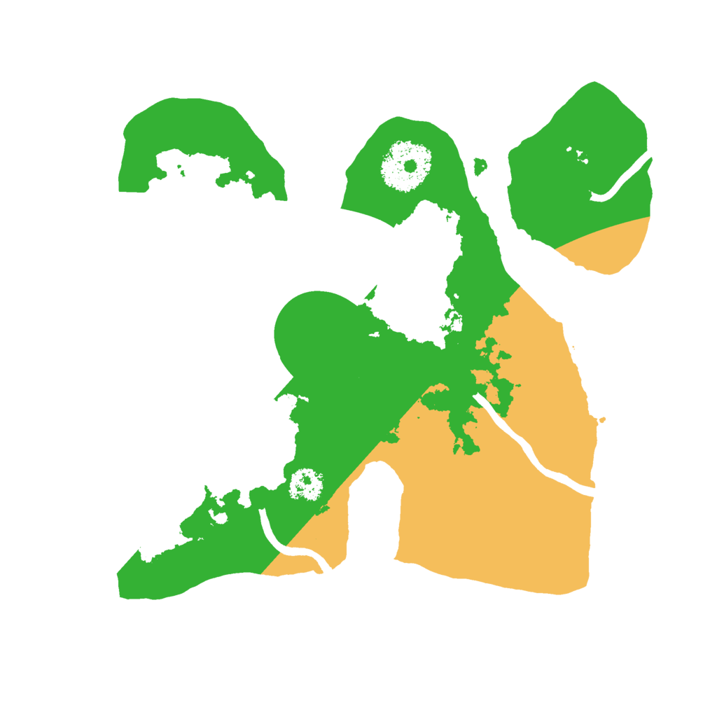 Biome Rust Map: Procedural Map, Size: 2199, Seed: 774055352