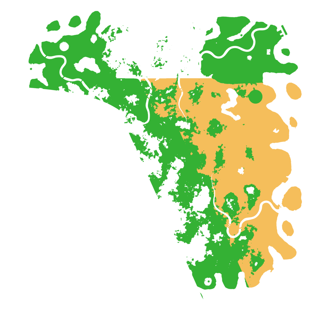Biome Rust Map: Procedural Map, Size: 6000, Seed: 1759