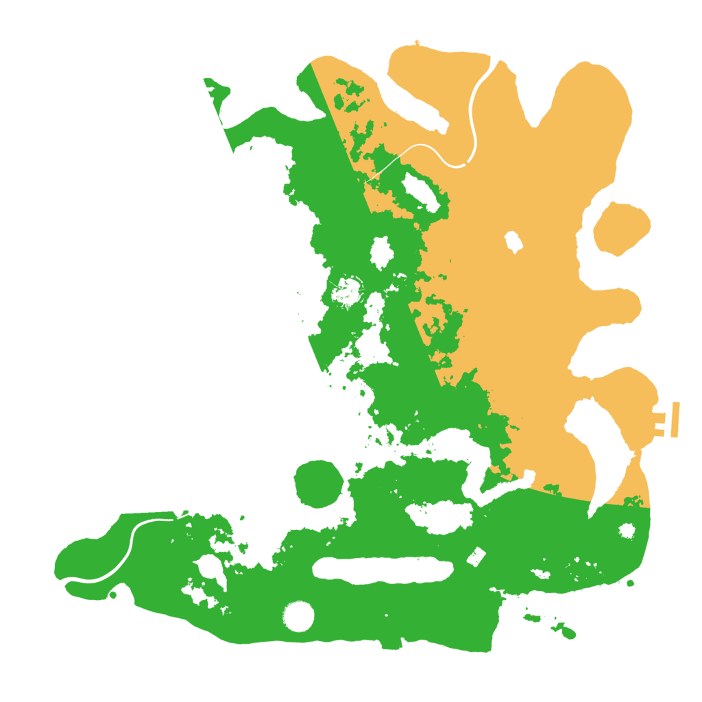 Biome Rust Map: Procedural Map, Size: 4000, Seed: 883394