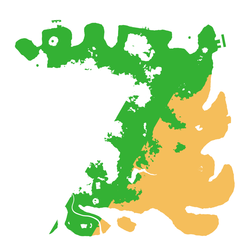 Biome Rust Map: Procedural Map, Size: 4000, Seed: 512144