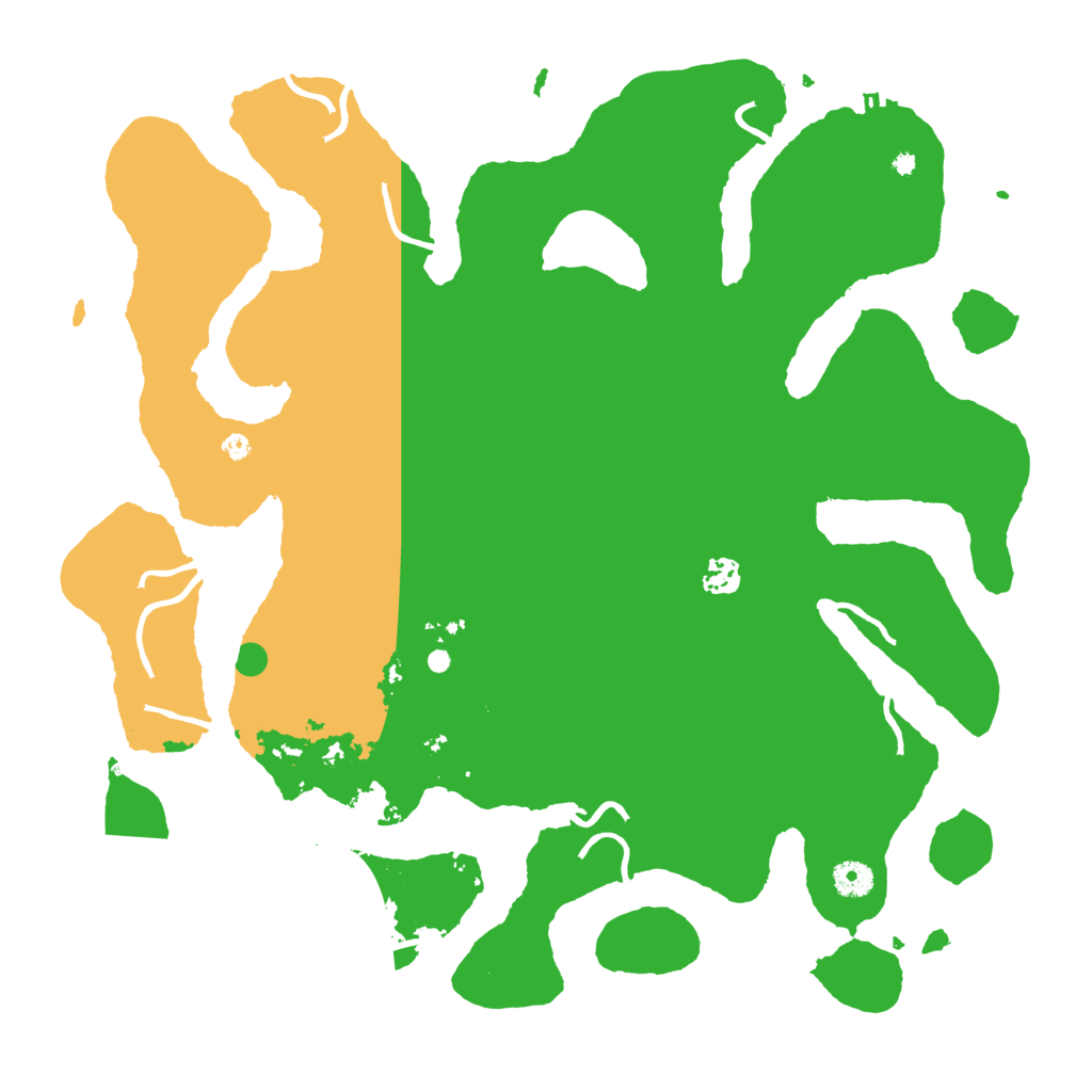 Biome Rust Map: Procedural Map, Size: 4250, Seed: 714656