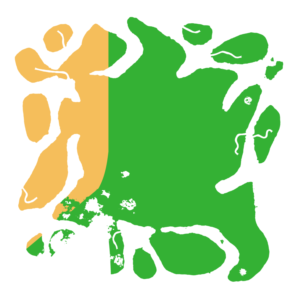 Biome Rust Map: Procedural Map, Size: 4000, Seed: 843420