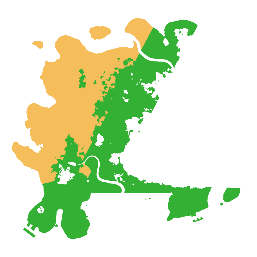 Biome Rust Map: Procedural Map, Size: 3750, Seed: 2012271163