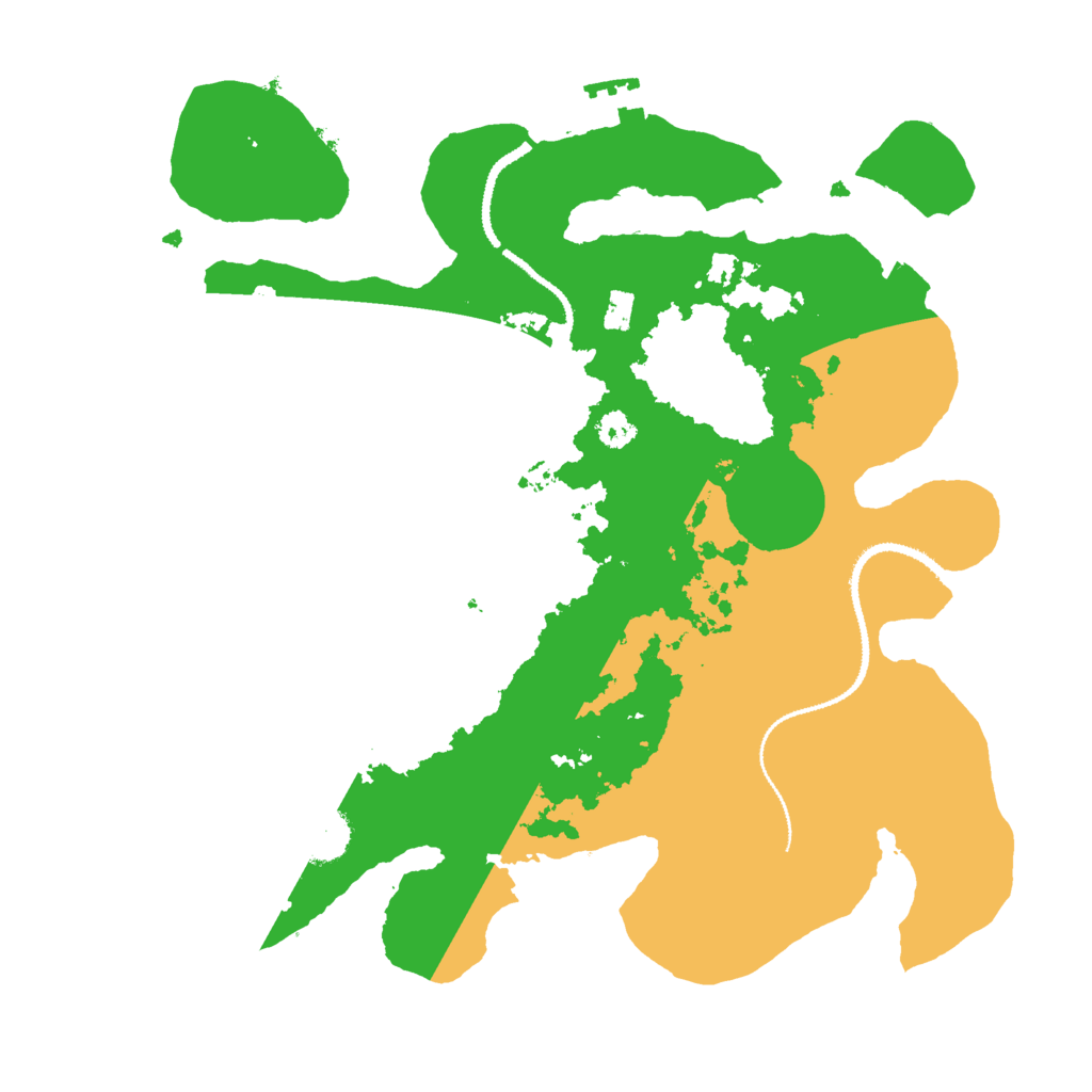 Biome Rust Map: Procedural Map, Size: 3000, Seed: 467