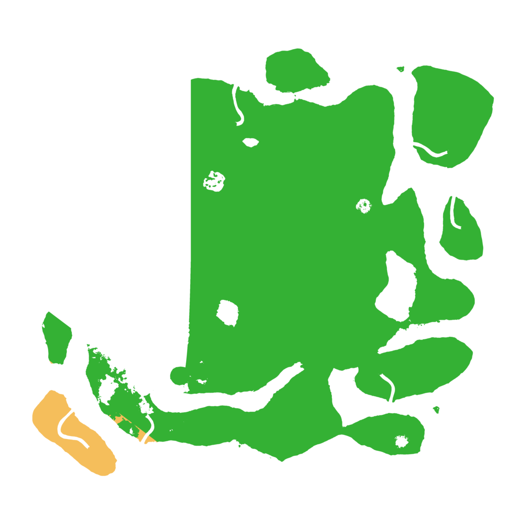 Biome Rust Map: Procedural Map, Size: 3750, Seed: 62874909