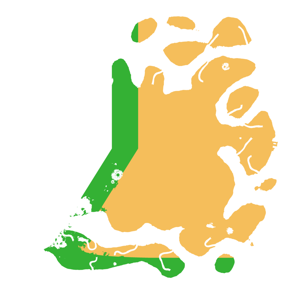 Biome Rust Map: Procedural Map, Size: 4000, Seed: 302022