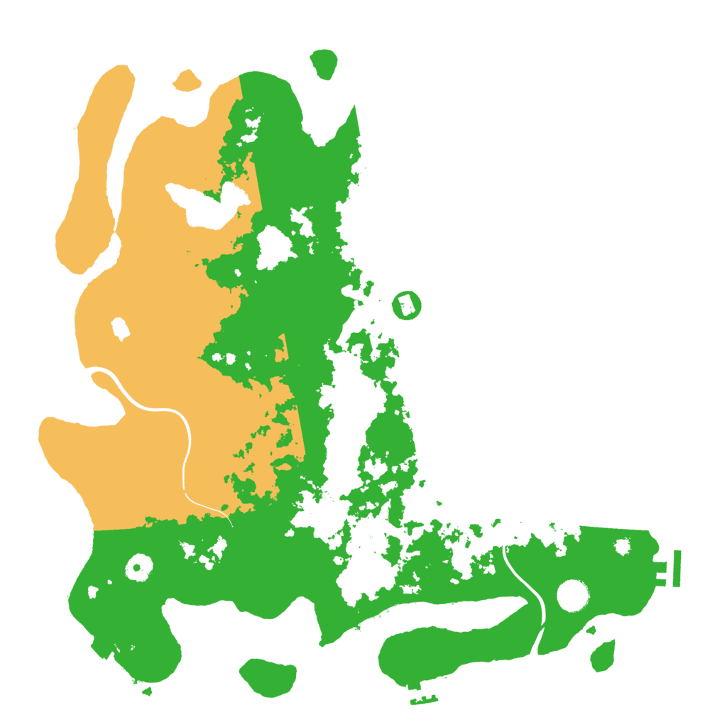 Biome Rust Map: Procedural Map, Size: 4000, Seed: 407973