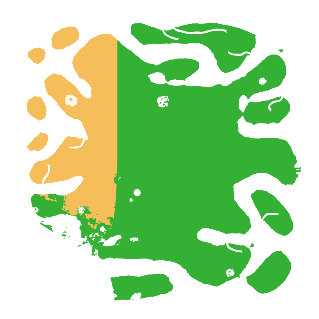 Biome Rust Map: Procedural Map, Size: 4000, Seed: 349622