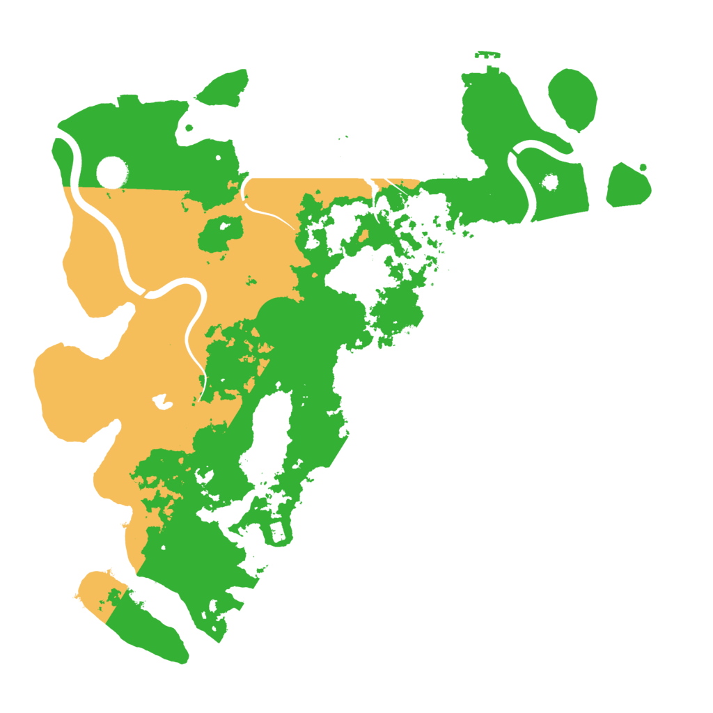 Biome Rust Map: Procedural Map, Size: 4000, Seed: 318028
