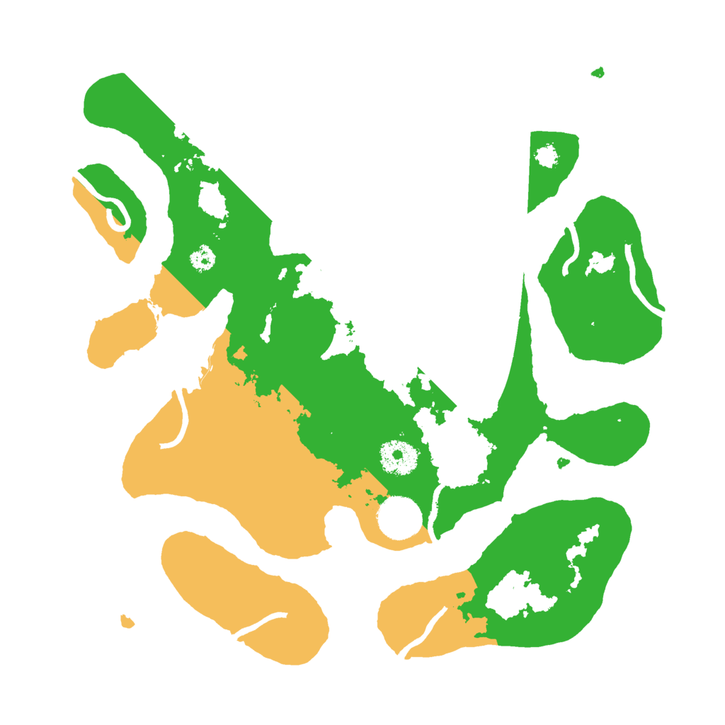 Biome Rust Map: Procedural Map, Size: 3000, Seed: 535083567