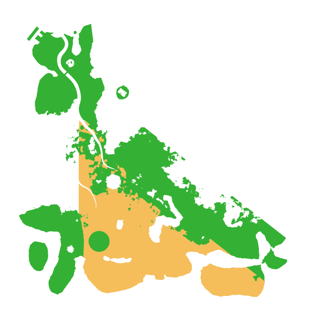Biome Rust Map: Procedural Map, Size: 4000, Seed: 838640