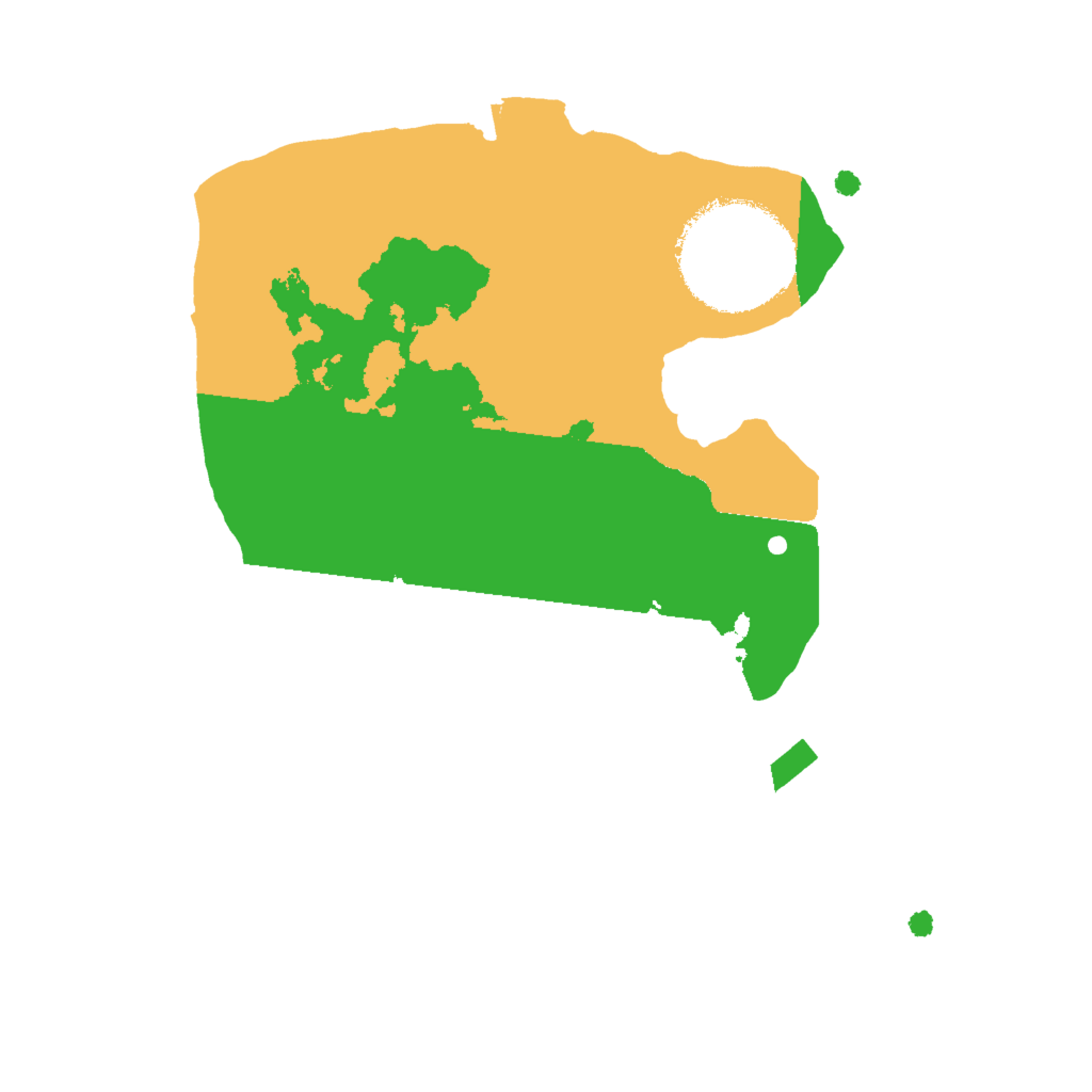 Biome Rust Map: Procedural Map, Size: 1735, Seed: 562021