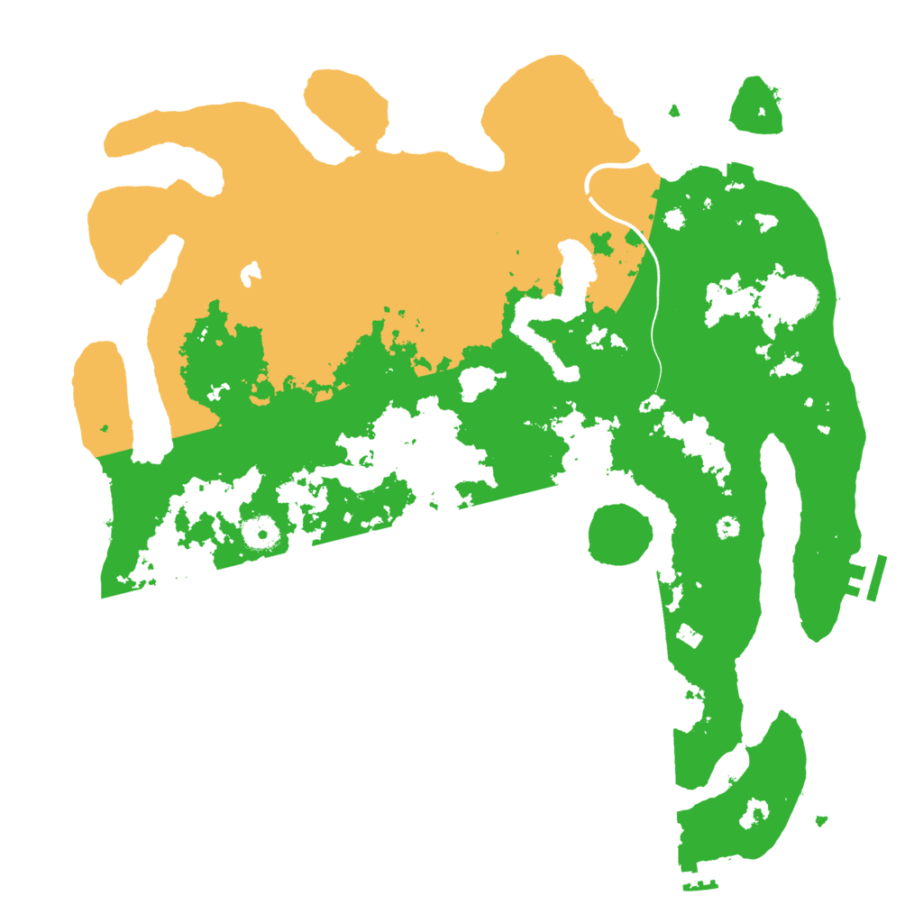 Biome Rust Map: Procedural Map, Size: 4000, Seed: 264453