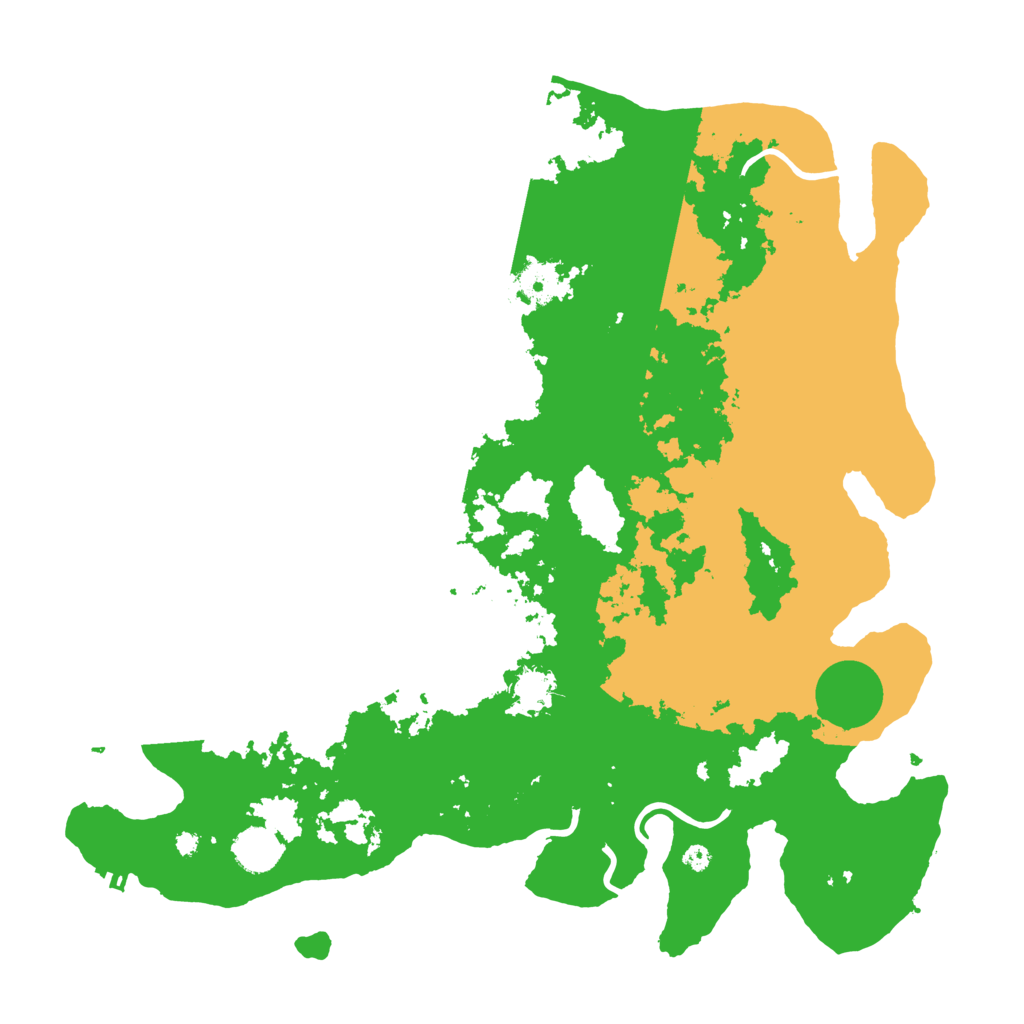 Biome Rust Map: Procedural Map, Size: 4000, Seed: 229441