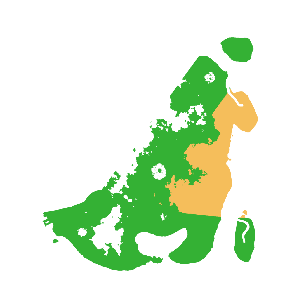 Biome Rust Map: Procedural Map, Size: 3000, Seed: 919627221