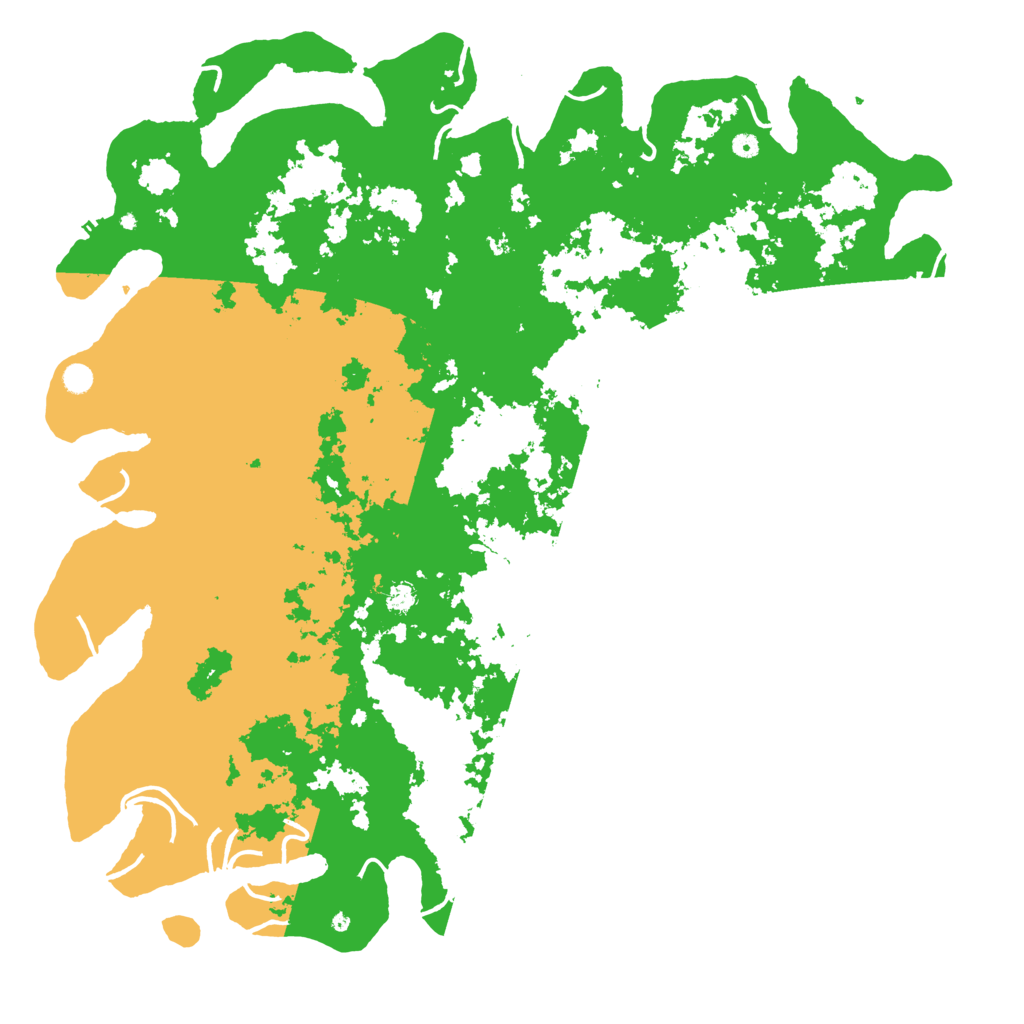 Biome Rust Map: Procedural Map, Size: 6000, Seed: 814472