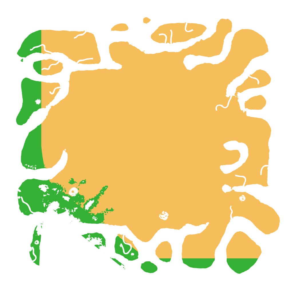 Biome Rust Map: Procedural Map, Size: 5000, Seed: 23897456