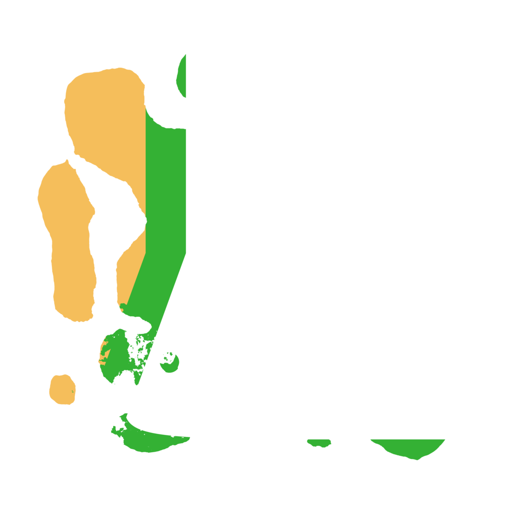 Biome Rust Map: Barren, Size: 3500, Seed: 1171501054