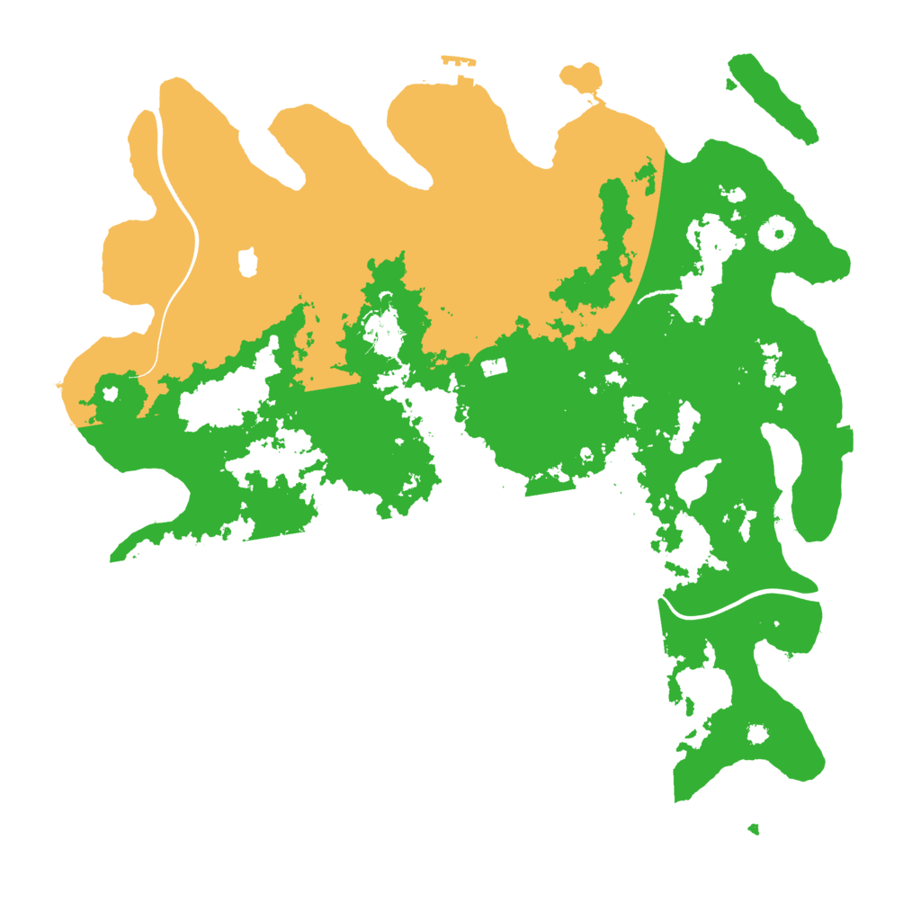 Biome Rust Map: Procedural Map, Size: 4000, Seed: 1489745388