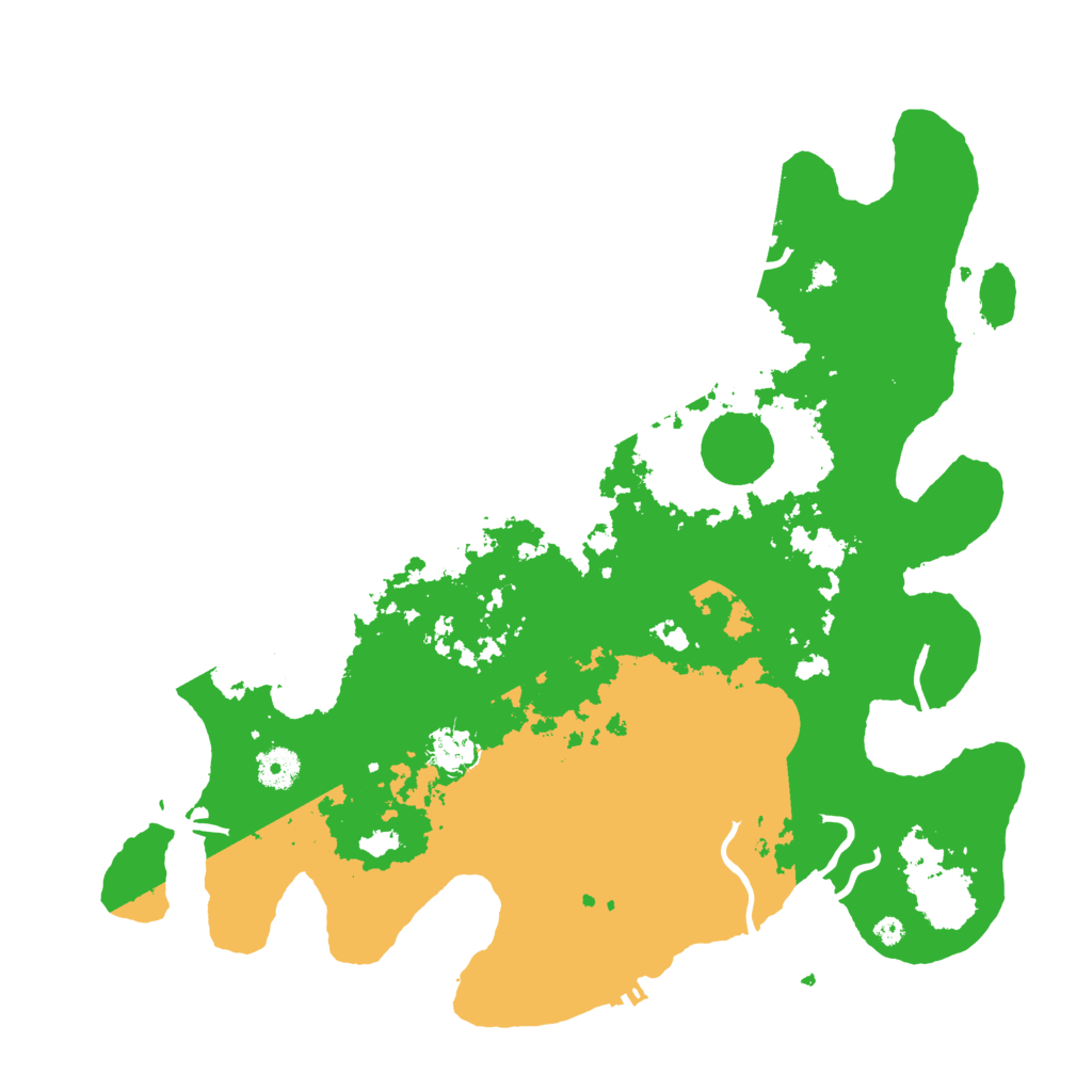 Biome Rust Map: Procedural Map, Size: 4000, Seed: 4751